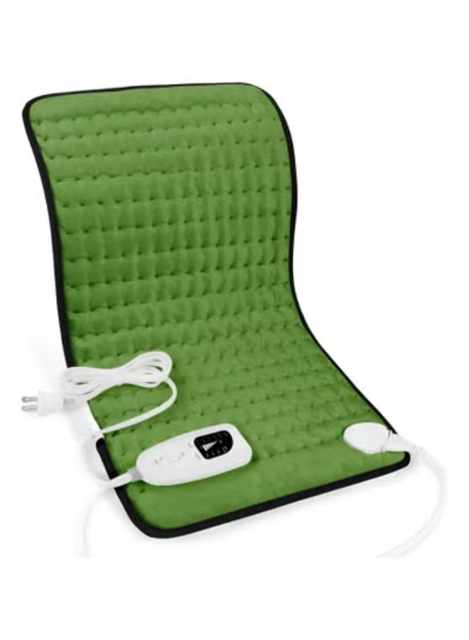 وسادة حرارية كهربائية لتخفيف الآلام 30×60 سم - مفرش تدفئة فلانيل ناعم للرقبة والظهر والأرجل - 6 مستويات للحرارة مع خاصية الفصل التلقائي - Image 1